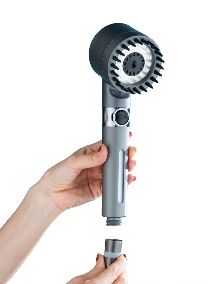 Filtered Shower Head Set | Massaging Handheld | Multiple Pressure Modes | High Water Flow